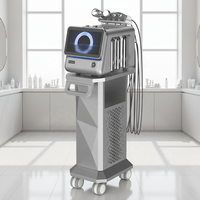 NewFace 2025 Nouvelle conception de machine à hydrodermabrasion pour le visage, réduction des pores, éclaircissement, analyse de la peau, 8 en 1, machine à oxygène hydra