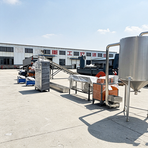 BV Inspected Micro Auto WPC Plastic Scrap Feeding Regranulation Equipment Machine Factory Manufacturer Seller Crushing Custom - Product Image 2