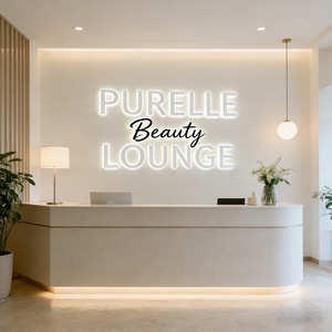 Letrero para Salón, Letrero Exterior con Logotipo de Marca, Letrero con Logotipo Personalizado, Letrero LED con Diseño de Logotipo, Letrero de Pared con Logotipo, Letrero Metálico con Logotipo para Negocios y Empresas - Product Image 5