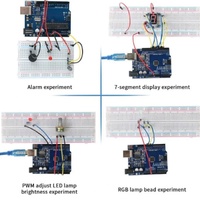 Kit d'apprentissage MSX pour la série R3, kit de démarrage Krduino amélioré avec moteur pas à pas, transceiver USB non-inversant