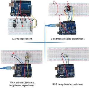 UNO R3 Learning Kit RFID Upgraded Krduino Starter Kit <b>Stepper</b> <b>Motor</b> Learning Kit - Product Image 4