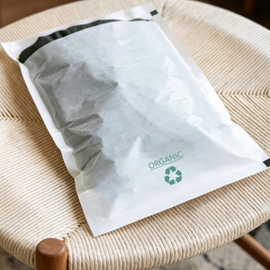Bolsas <span class=keywords><strong>de</strong></span> Papel Glassine Biodegradables, Autosellables, Impresión Personalizada, Bolsas Ecológicas para Ropa, Blancas, Compostables, GRS, Venta al Por Mayor - Product Image 1