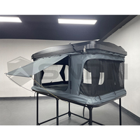 Carpa de Techo SNDN de Alta Calidad, Carcasa Rígida de ABS, Impermeable, Amplio Espacio Interior, Ligera, para Vehículos 4x4, para 4 Personas, con Ventana Grande
