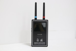 เครื่องสแกนกล้องไวไฟหลายย่านความถี่ Vodasafe VS-124 เครื่องตรวจจับสัญญาณไร้สายความไวสูง พร้อมหน้าจอ LCD ขนาด 2.5 นิ้ว - Product Image 5