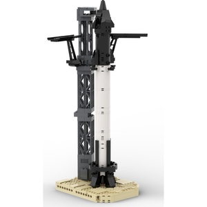 Bloques de Construcción Creativos OEM para Niños, Cohete Espacial, Nave Espacial, Rompecabezas de Ensamblaje, Ladrillos de Construcción, Modelo de Juguete, Juguetes para Niños, Unisex - Product Image 5