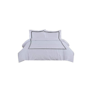 New Designs Fashion Plain <b>Silk</b>/Cotton Duck Down Filling 4-Piece Comforter Set 400 Thread Hotel <b>Bedding</b> <b>Sheets</b> - Product Image 1