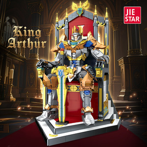 JIESTAR JJ9220 2057PCS Série Cinématographique Chevalier Roi Arthur Modèle de Blocs de Construction Ornementaux Jouet Éducatif Technique Cadeau de Festival - Product Image 2