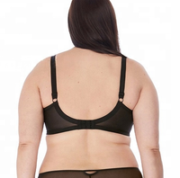 Soutien-gorge à armatures grande taille pour femme, à bonnets couvrants, avec bretelles larges et bonnets en maille, lingerie de maintien, tailles 34-42 D E F G H I J K