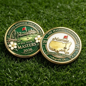 Pièce de monnaie commémorative 3D de golf en gros, pièce de <span class=keywords><strong>d</strong></span>éfi sur le thème du parcours de golf avec finition émaillée pour les amateurs de golf et les collectionneurs - Product Image 4