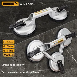 Outil de levage et de fixation pour carrelage et marbre Weili Shi en alliage d'aluminium robuste à trois griffes avec ventouse de <span class=keywords><strong>plafond</strong></span> - Product Image 2