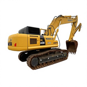 Excavadora de cadenas Komatsu PC400 usada original, excavadora hidráulica de 40 toneladas para construcción pesada y minería - Product Image 1