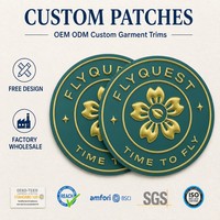 Écussons TPU personnalisés en relief 3D thermocollants pour vêtements de sport, clubs et équipes – Service de fabrication d'étiquettes en gros