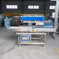 Machine à trancher la viande industrielle en acier inoxydable 304, épaisseur réglable automatiquement pour Kebab Doner Shawarma, haute performance