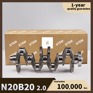 เพลาข้อเหวี่ยงเครื่องยนต์อัลลอยด์ N20B20 <span class=keywords><strong>2.0</strong></span> I4 สำหรับ BMW, หมายเลขอะไหล่แท้ 11217599247, 11217640165 - Product Image 1