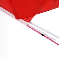 Mât de drapeau pour véhicule en époxy de 4 m, design amovible haute flexibilité, couleur et longueur personnalisables, haute qualité, garantie 12 mois