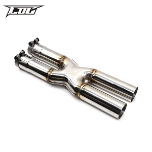 Tuyau d'échappement en acier inoxydable d'usine Mid <span class=keywords><strong>X</strong></span> pour Ferrari F12/GTC4/<span class=keywords><strong>FF</strong></span>/812/812GTS <span class=keywords><strong>X</strong></span> tube tuyau d'échappement système d'échappement de voiture modifié - Product Image 6