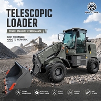 Chargeur télescopique FULCORE 4500 kg avec support OEM/ODM, poids opérationnel et entretien facilité pour engins de terrassement diesel