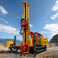Foreuse à circulation inversée 1200m pour l'exploration minière de roches dures et les projets d'échantillonnage dans les mines d'or