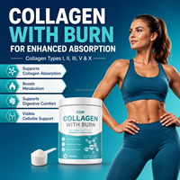 Poudre de collagène multi-sources OEM avec glutathion, vitamine C et biotine pour soutenir la santé de la peau, des cheveux et des ongles, et le bien-être métabolique