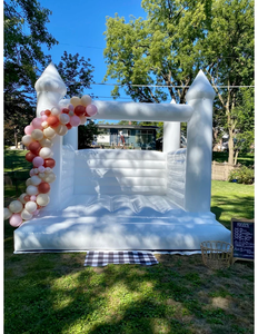 Inflable boda gorila macaron color <span class=keywords><strong>Luna</strong></span> inflable pastel blanco deshierbe rebote Castillo salto Castillo para niños y adultos - Product Image 6