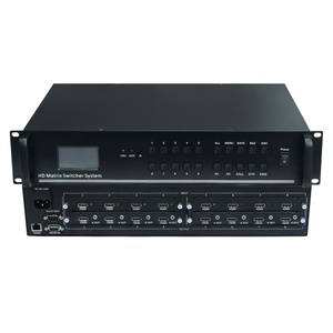 Matrice vidéo modulaire 4K30 à conception plug-in, commutateur matriciel 1080P 4x4 8x8 avec commutation audio-vidéo synchrone - Product Image 1