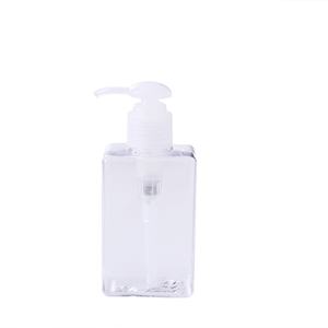 Empty Plastic <b>Shower</b> Gel Bottle 100ml 250ml 450ml PETG <b>Square</b> Lotion Pump Bottle Hand Wash Soap Liquid Dispenser Container - Product Image 3