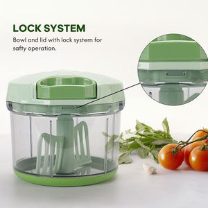 Hachoir Électrique Portable en Acier Inoxydable pour Fruits, Légumes et Ail - Écologique - Vente en Gros - Product Image 4