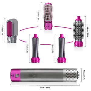 Set <span class=keywords><strong>de</strong></span> Estilizador <span class=keywords><strong>de</strong></span> Cabello 5 en 1 Multifuncional con Aire Caliente, Motor DC <span class=keywords><strong>de</strong></span> Alta Potencia 1000W/1200W, Herramientas Eléctricas para Peinar el Cabello en Casa, <span class=keywords><strong>Rizador</strong></span> con Flujo <span class=keywords><strong>de</strong></span> Aire - Product Image 3