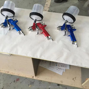 Pistola de Pulverización Neumática Duradera de Alta Calidad <span class=keywords><strong>para</strong></span> Revestimientos Automotrices con Boquillas y Agujas del Acero Inoxidable de Más Alto Grado <span class=keywords><strong>para</strong></span> Acrílico - Product Image 2