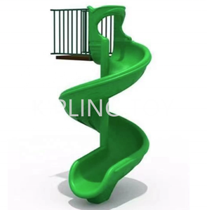 热儿童户外游乐场设备塑料透明白色螺旋管滑梯幼儿园管道滑梯 - Product Image 5