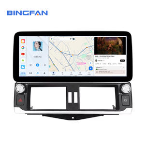 Android 12.3 pollici lettore auto senza fili auto Carplay GPS di navigazione Radio per Toyota Pardo 2010 unità principale 4 + 64GB - Product Image 1