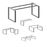 BERSON – fourniture directe d'usine, bureau d'apprentissage, table en acier, cadre de table en métal bon marché, cadre de bureau à siège unique