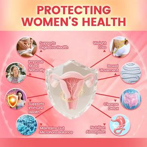 OEM/ODM equilibrio femenino arándano probióticos gomitas equilibrio y flora + vitamina C para el apoyo inmunológico-gomitas de pH veganas - Product Image 2