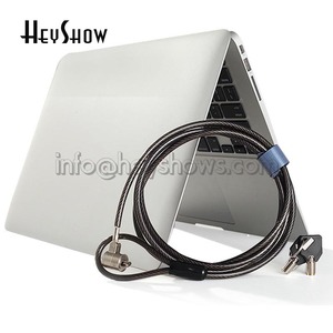 Cable de Seguridad Antirrobo para Portátil de Aleación de Zinc y Acero de 200 mm de Largo y 5 mm de Diámetro para Protección de Computadoras Portátiles - Product Image 5