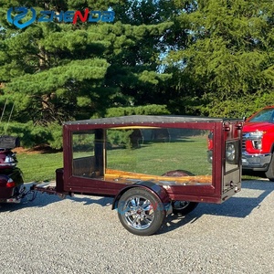 Luxury Electric Hearse Vehicle Electric Funeral Buggy Horse Electric Chariot Motorcycle Funeral Cart - Product Image 5