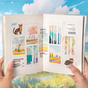 สติกเกอร์สัตว์เลี้ยงพื้นหลังชิ้น/แพ็ค10ภาพชุดความฝันแนวแฟนตาซีความลับภูมิทัศน์ธีมภูมิทัศน์ - Product Image 4