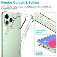 Coque de téléphone transparente en TPU souple ultra-fine, antichoc, pour TCL 50 SE 4G/TCL 40 NxtPaper 4G