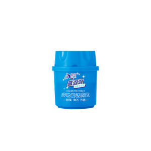 Nettoyant WC Solide Bleu Effervescent 150g Désodorisant Détartrant Parfumé pour Salle de Bain - Product Image 1