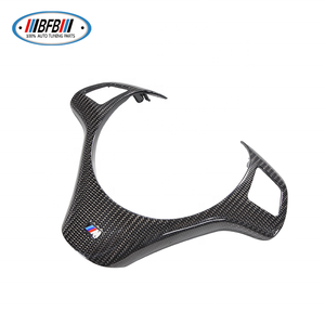 Couvre-<span class=keywords><strong>volant</strong></span> en fibre de carbone sèche de style remplacement pour <span class=keywords><strong>BMW</strong></span> Série 3 E92 E93 2006-2013 - Product Image 2