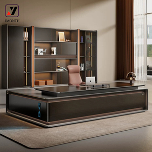 Escritorio Ejecutivo en Forma de L de Madera Moderna de Alta Gama Personalizado, Extensible, con Garantía de 5 Años, Certificado ISO9001/ISO14001, para Directores - Product Image 2