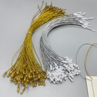 Lanière en nylon ultra mince de 0.7mm de fil d'or de couleur réutilisable de fil d'argent pour l'étiquette de vêtements pour les chaussures et les sacs à bas prix