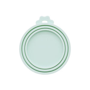 Baifu Maßgeschneiderter Logo Farbiger Wiederverwendbarer Silikon Luftdichter Tierfutter Deckel Lebensmittelqualität Dosenabdeckung - Product Image 2