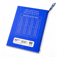 Cuaderno Personalizado con Encuadernación Cosida, 80 Hojas Rayadas, Cuaderno Escolar de Ejercicios 200x145mm, Cuaderno de Escritura para Estudiantes, Papelería al por Mayor