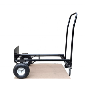 Gemakkelijk Opvouwbare Opslag Commercieel Residentieel Gebruik Zware Metalen Platform Extrusie <span class=keywords><strong>Rail</strong></span> Opvouwbare Vierwielige Vrachtwagen <span class=keywords><strong>Trolley</strong></span> - Product Image 4