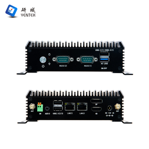 YENTEK Fanless Mini <span class=keywords><strong>Pc</strong></span> integrato 8G LPDDR3 Intel I5 8265U 2 RJ45 porta LAN 2 RS232 COM VESA Desktop Industrial <span class=keywords><strong>Pc</strong></span> - Product Image 2