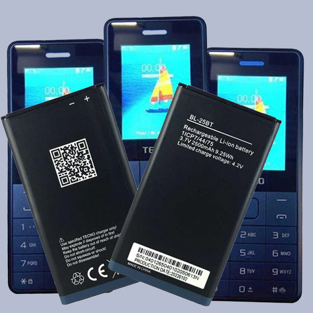 Original 4C 24ET 6GT 28AT 25BT 3F 26AT 23CT for TECNO T484 BL-40DT Battery