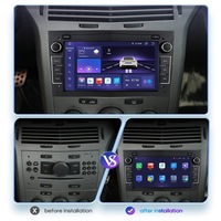 Écran Autoradio Android 2+32Go CarPlay 2DIN pour Opel Astra H J G K J Vectra C Zafira B Vivaro Corsa C Antara