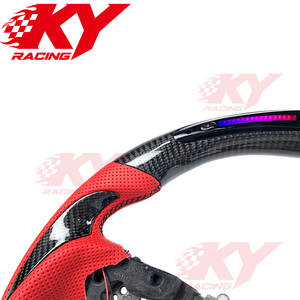Volant de course personnalisé en fibre de carbone LED pour Honda Accord 10e génération 2.0T Sport 2020 - Product Image 2