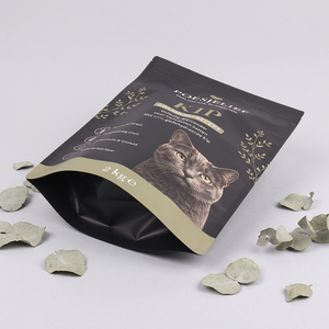 Sachet Doypack pour Aliments pour Chiens et Chats avec Fenêtre Transparente, Fermeture Zip Refermable, en Feuille d'Aluminium Mylar, 1kg-5kg, Vente Directe Usine, OEM ODM - Product Image 3