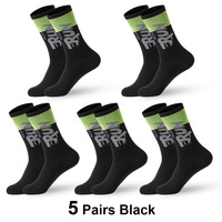 Chaussettes de sport pour hommes, vente chaude transfrontalière, chaussettes décontractées d'extérieur, anti-salissures, mélange de spandex/polyester/coton, absorbant la transpiration, respirantes